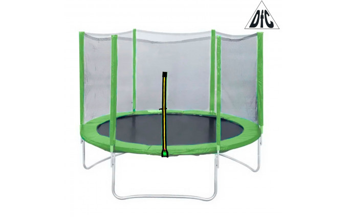 Батут DFC Trampoline Fitness 12ft наружн.сетка, св.зел. (366см) Батут DFC Trampoline Fitness 12ft наружн.сетка, св.зел. (366см)
