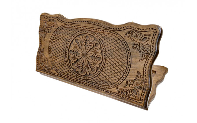 Нарды резные "Тёмный Узор 2" 60, Mirzoyan Нарды резные "Тёмный Узор 2" 60, Mirzoyan