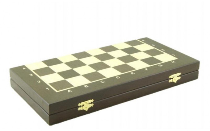 Шахматный ларец складной венге, 40мм Шахматный ларец складной венге, 40мм