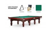 Стол / пирамида "Classic II" 12 ф массив ольхи, борта ясень (махагон)